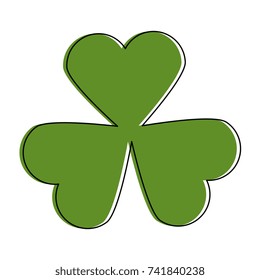 leaf clover plant icon
