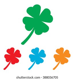 Leaf clover sign