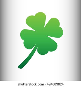 Leaf clover sign