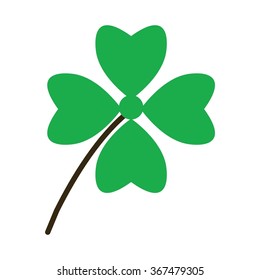 Leaf clover sign icon