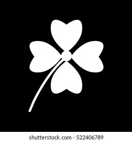 Leaf clover sign icon