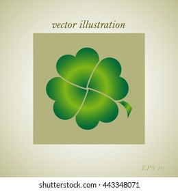 Leaf clover sign icon. Ecology concept.