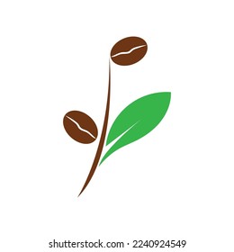 plantilla de ilustración de vectores de iconos de hoja y de código