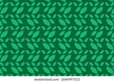 Leaf collection vector pattern Seamless ornament. Elegant repeating design for fabric, furniture, carpet, decor, prints	