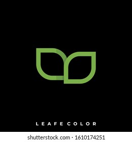 Leaf Color Illustration Vector Template. Suitable for Creative Industry, Multimedia, entertainment, Educations, Shop, and any related business