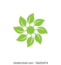 Leaf community logo design