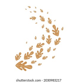 Leaf concept icon. Vector illustration