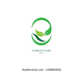 Leaf Creative Concept Logo Design Template - Vector
