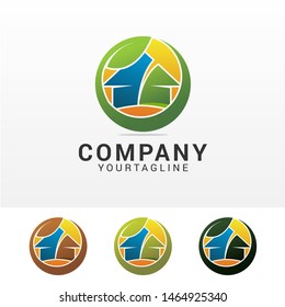Leaf Creative Concept Logo Design Template