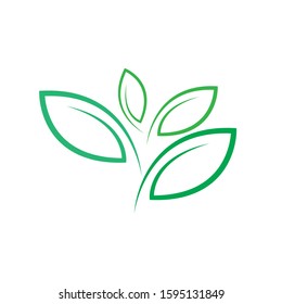 Leaf Creative Concept Logo Design Template