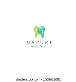 leaf dentist logo