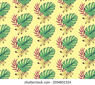diseño de hoja con colores atractivos