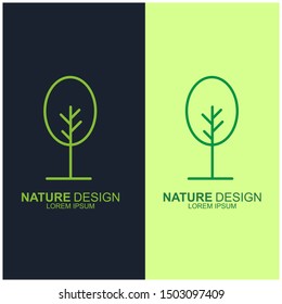 Leaf design logo Template. Green Nature Icon  Design