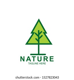 Leaf design logo Template. Green Nature Icon  Design