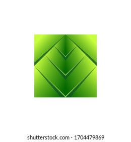 Leaf design logo Template. Green Nature Icon  Design
