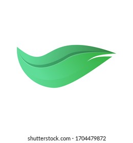 Plantilla de logotipo de diseño de hoja. Diseño de iconos de naturaleza verde