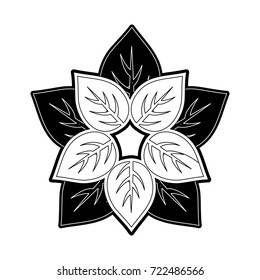leaf design vector illustration