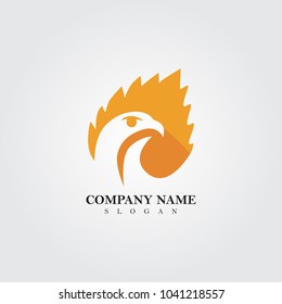 Leaf eagle logo
