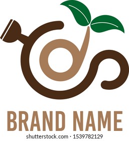 leaf eco green Jouro logo
