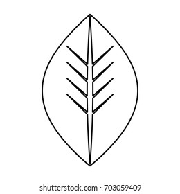 Leaf eco symbol