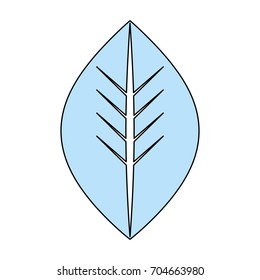 Leaf eco symbol