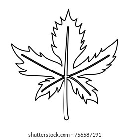 Leaf eco symbol