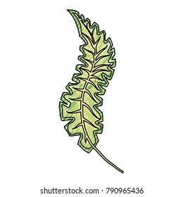 Leaf eco symbol