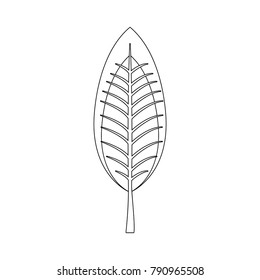 Leaf eco symbol