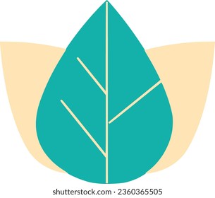 Leaf and eco-friendly logo template icon