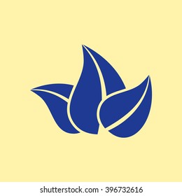 Leaf, Ecology Icon.