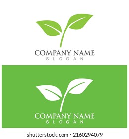 leaf ecology  icon vector illustration template design