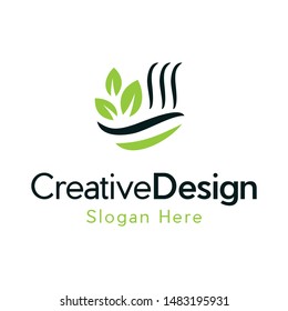 Leaf Ecology Logo Naturally Creative Design