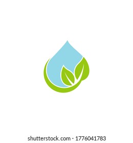 Leaf Ökologie Logo Vorlage Vektorsymbol Natur