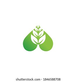 Leaf  ecology Logo Template vector symbol nature