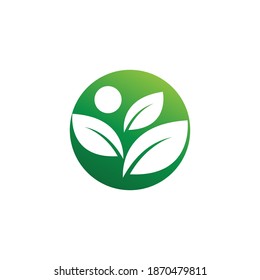 Leaf  ecology Logo Template vector symbol nature