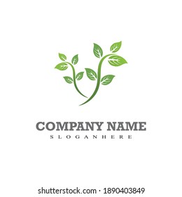 Leaf  ecology Logo Template vector symbol nature