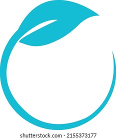  leaf ecology nature logo element vector