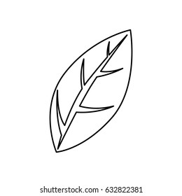 Leaf ecology symbol