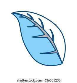 Leaf ecology symbol