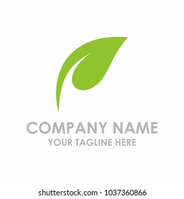 Leaf Elegant Line Logo Icon