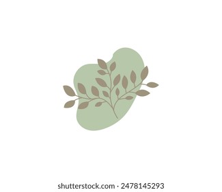 Leaf Element Icon Design Vector