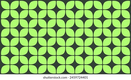 Leaf element pattern. use of wallpaper. dark green background. Eps 10