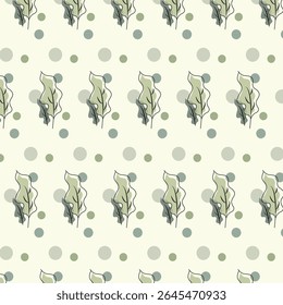 Leaf and ellipse pattern design for all item that you want