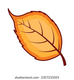 Leaf fall icon vector on trendy design