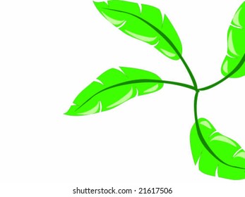 Leaf fan for green power