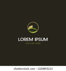 Leaf Fish Nature Creative Vector Logo Design