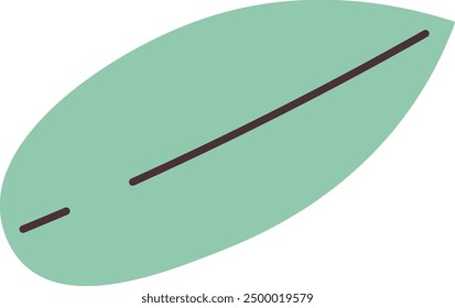 Leaf Floral Icon Vector Illustration