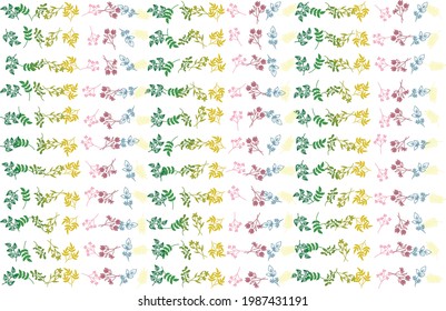 leaf or floral variation pattern ornament 