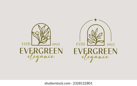 Leaf Flower Plant Handdrawn Logo Icon. Universal creative premium symbol. Vector sign icon logo template. Vector illustration