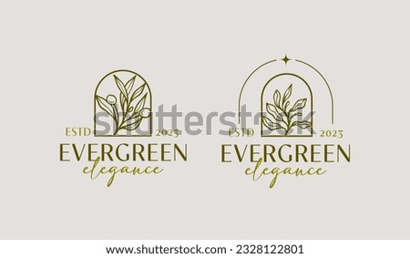 Leaf Flower Plant Handdrawn Logo Icon. Universal creative premium symbol. Vector sign icon logo template. Vector illustration
